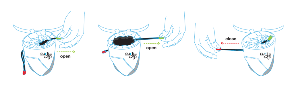 How to operate the Curli Treat Bag V2